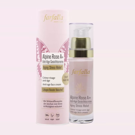 Alpine Rose Anti-Age Gesichtscreme A+farfalla