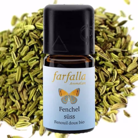 Fennel sweet essential oil organic farfalla Grand Cru