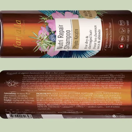 Nutri Repair Shampoo Phyto Keratin Farfalla