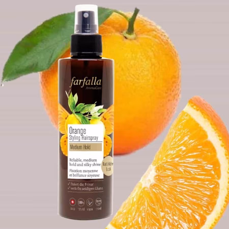 Orange, Haarspray hair styling Farfalla
